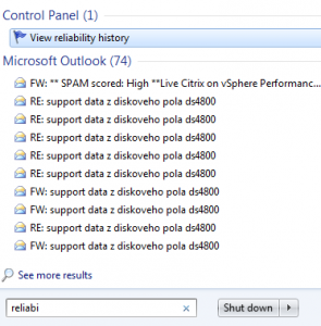 Reliability Monitor