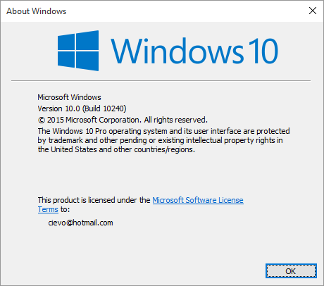 Windows 10 ver