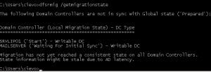 dfsrmig /getmigrationstate