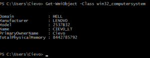 Win32_ComputerSystem